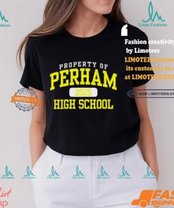 Property Of Perham Yellow Jackets 2025 High School Shirt