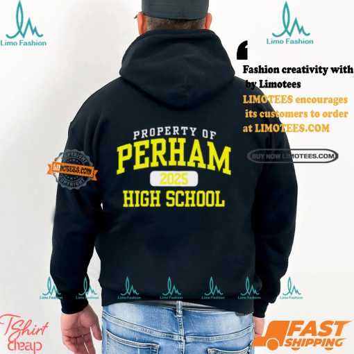Property Of Perham Yellow Jackets 2025 High School Shirt