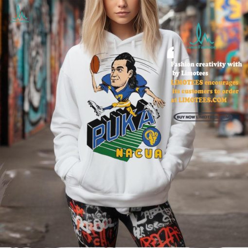 Puka Nacua Los Angeles Rams Caricature Player Shirt