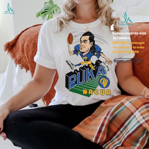 Puka Nacua Los Angeles Rams Caricature Player Shirt