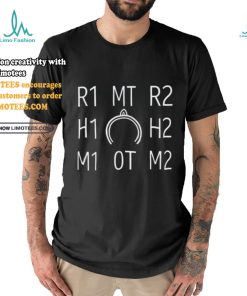 R1 Mt R2 H1 H2 M1 0T M2 T Shirt