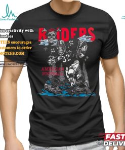 Raiders american football shirt