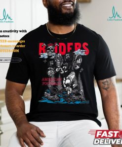 Raiders american football shirt