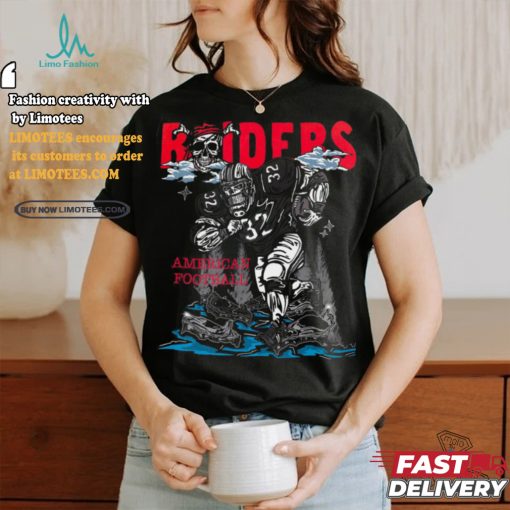 Raiders american football shirt