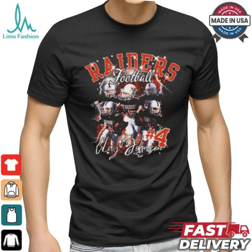 Raiders football mascot shirt