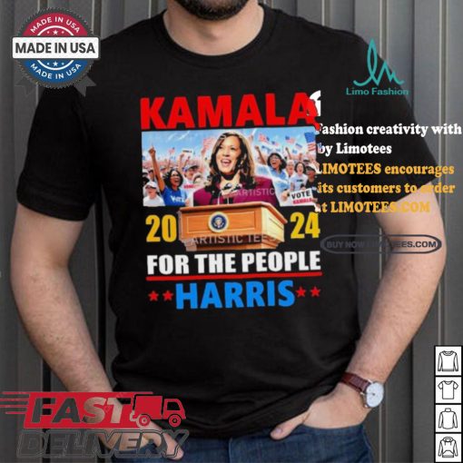 Rally For Us President Kamala Harris For The People 2024 Kamala Rally Select T shirt