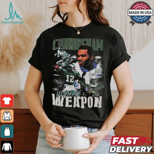 Randall Cunningham  Philadelphia Eagles Legends Collage T Shirt