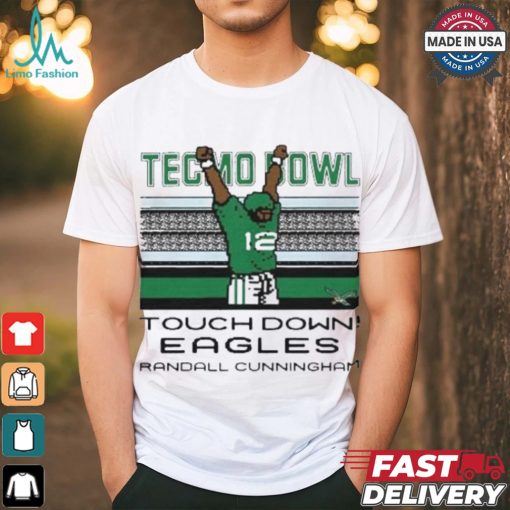 Randall Cunningham Philadelphia Eagles Tecmo Bowl Retired Player shirt