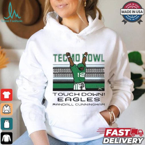 Randall Cunningham Philadelphia Eagles Tecmo Bowl Retired Player shirt