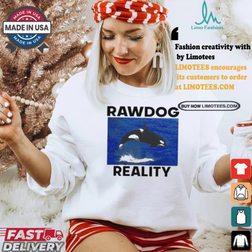 Rawdog Reality Killer Whale T shirt