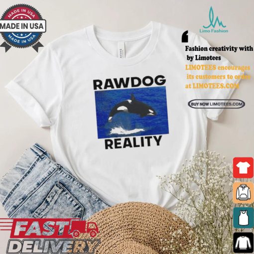 Rawdog Reality Killer Whale T shirt