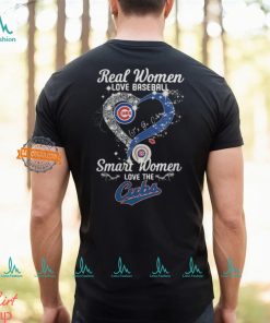 Real Women Love Baseball Smart Women Love The Chicago Cubs Let’s Go Cubs 2024 Shirts