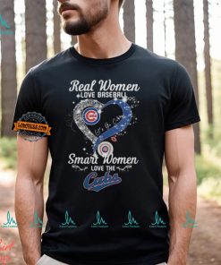 Real Women Love Baseball Smart Women Love The Chicago Cubs Let’s Go Cubs 2024 Shirts