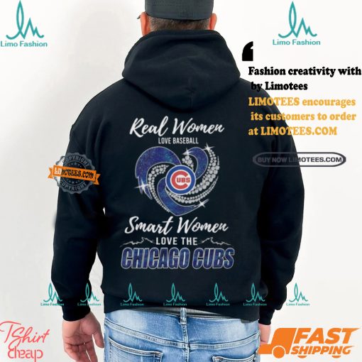 Real Women Love Baseball Smart Women Love The Chicago Cubs Shirt