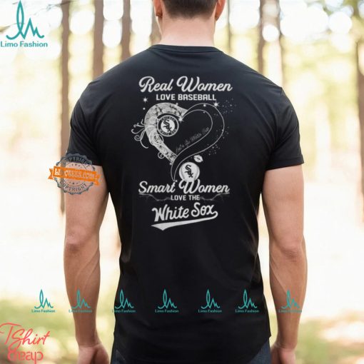 Real Women Love Baseball Smart Women Love The Chicago White Sox Let’s Go Sox 2024 Shirts