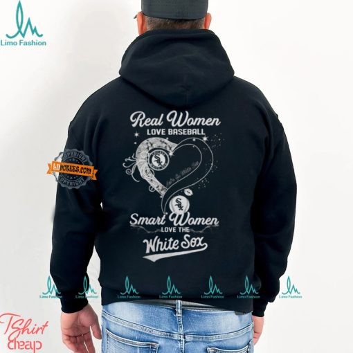 Real Women Love Baseball Smart Women Love The Chicago White Sox Let’s Go Sox 2024 Shirts
