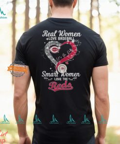 Real Women Love Baseball Smart Women Love The Cincinnati Reds Let’s Go Reds 2024 Shirt