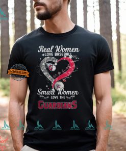 Real Women Love Baseball Smart Women Love The Cleveland Guardians Let’s Go Guardians 2024 Shirt