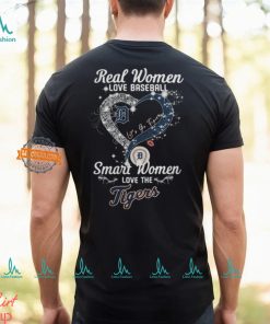 Real Women Love Baseball Smart Women Love The Detroit Tigers Let’s Go Tigers 2024 Shirts