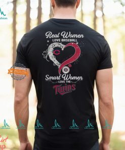 Real Women Love Baseball Smart Women Love The Minnesota Twins Let’s Go Twins 2024 Shirts