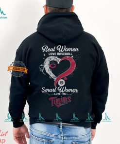 Real Women Love Baseball Smart Women Love The Minnesota Twins Let’s Go Twins 2024 Shirts