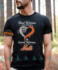 Real Women Love Baseball Smart Women Love The New York Mets Let’s Go Mets 2024 Shirts