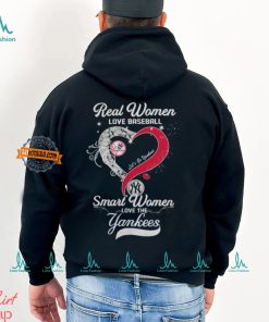Real Women Love Baseball Smart Women Love The New York Yankees Let’s Go Yankees 2024 Shirt