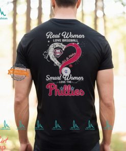 Real Women Love Baseball Smart Women Love The Philadelphia Phillies Let’S Go Phillies 2024 Shirt