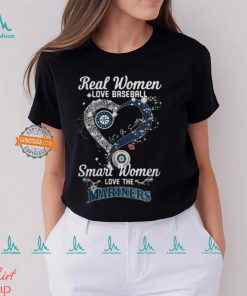 Real Women Love Baseball Smart Women Love The Seattle Mariners Let’s Go Seattle 2024 Shirts