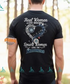 Real Women Love Baseball Smart Women Love The Seattle Mariners Let’s Go Seattle 2024 Shirts
