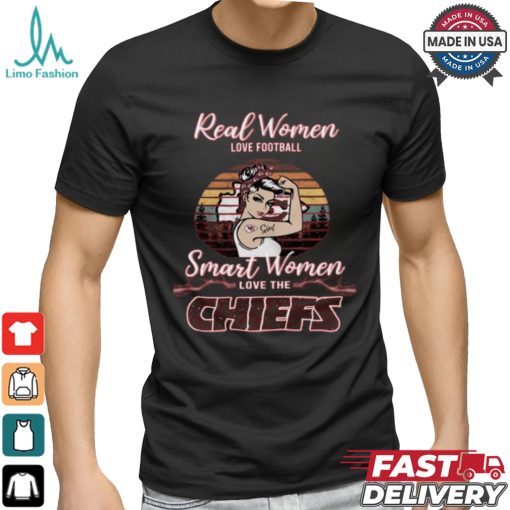 Real women love football smart women love the Chief shirt