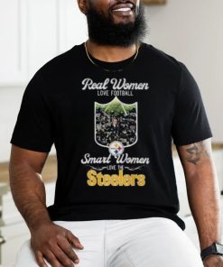 Real women love football smart women steeler shirt