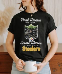 Real women love football smart women steeler shirt
