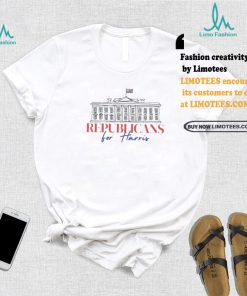Republicans for Harris vote for her let her make history president 2024 t shirts
