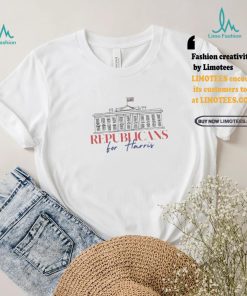 Republicans for Harris vote for her let her make history president 2024 t shirts, hoodie, sweater, long sleeve and tank top Republicans for Harris vote for her let her make history president 2024 t shirts