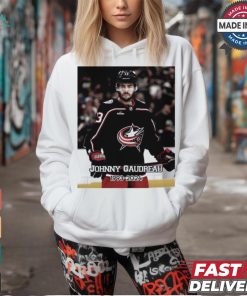 Rest in Peace Johnny Gaudreau 1993 2024 Columbus Blue Jackets t shirt