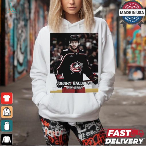 Rest in Peace Johnny Gaudreau 1993 2024 Columbus Blue Jackets t shirt