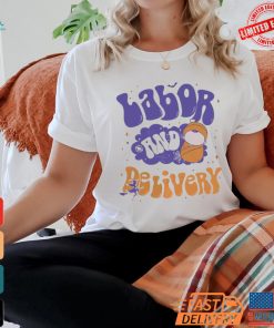 Retro Labor and Delivery Halloween Nursing Student Grad Shirt