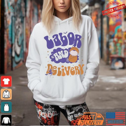 Retro Labor and Delivery Halloween Nursing Student Grad Shirt