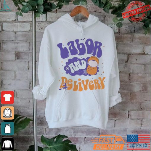 Retro Labor and Delivery Halloween Nursing Student Grad Shirt