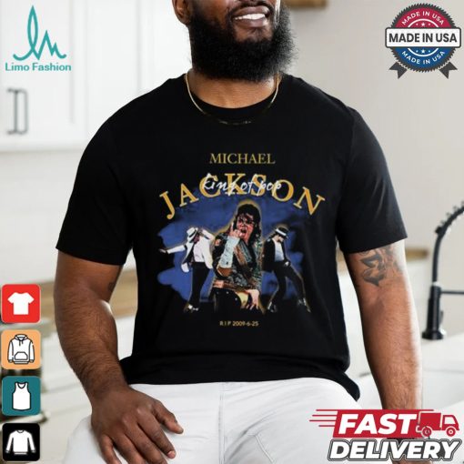 Retro Michel Jacksonn King of Pop Tee Shirt