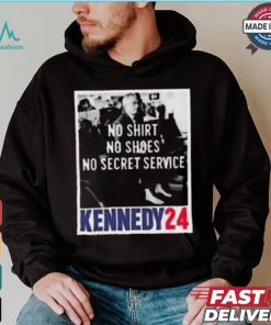 Rfk no shirt no shoes no secret service kennedy 24 shirt