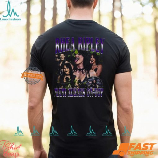 Rhea Ripley Always on Top Four Pose T shirt