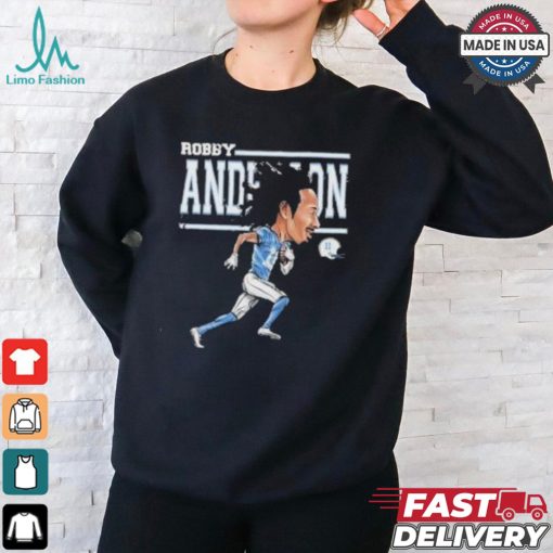 Robby anderson cartoon American professional football wide receiver T Shirt