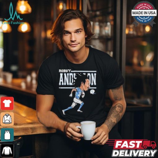 Robby anderson cartoon American professional football wide receiver T Shirt