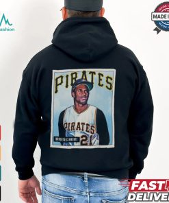 Roberto Clemente Black Pittsburgh Pirates Collectors Connection T Shirt