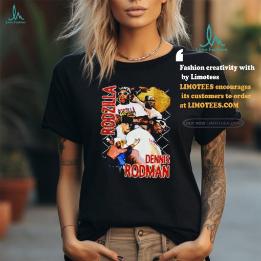 Rodzilla nWo Dennis Rodman signature shirt