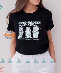 Roto Rooter Toilet Row Shirt