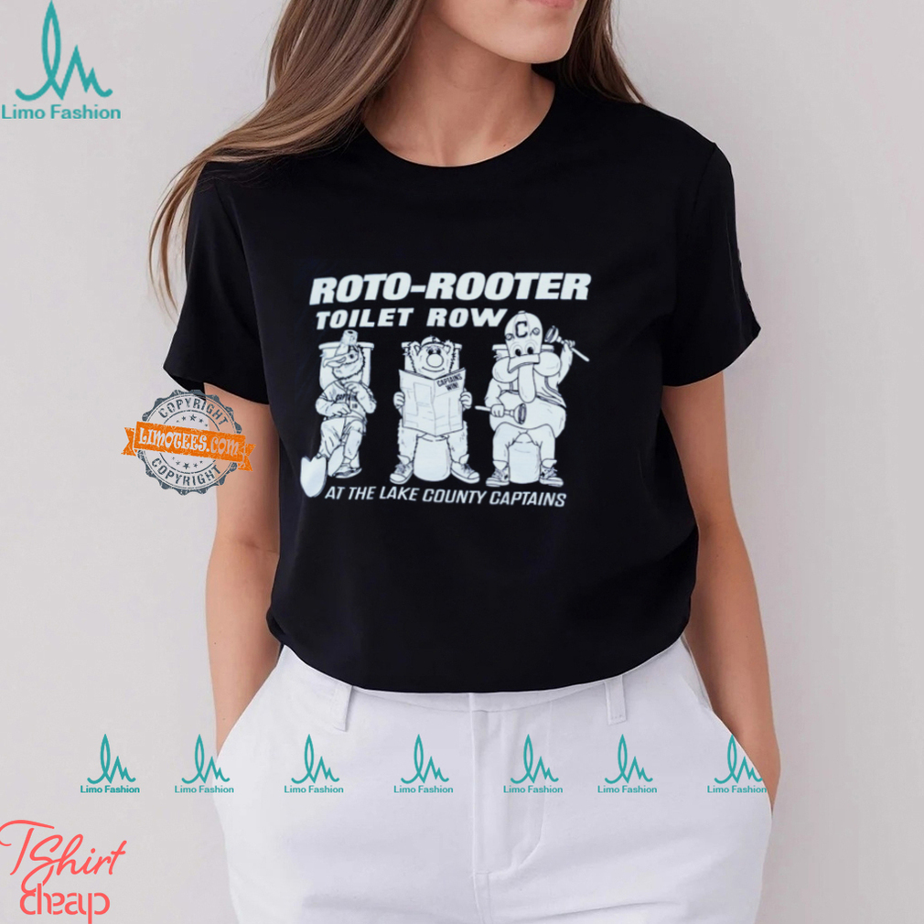 Roto Rooter Toilet Row Shirt Roto Rooter Toilet Row Shirt