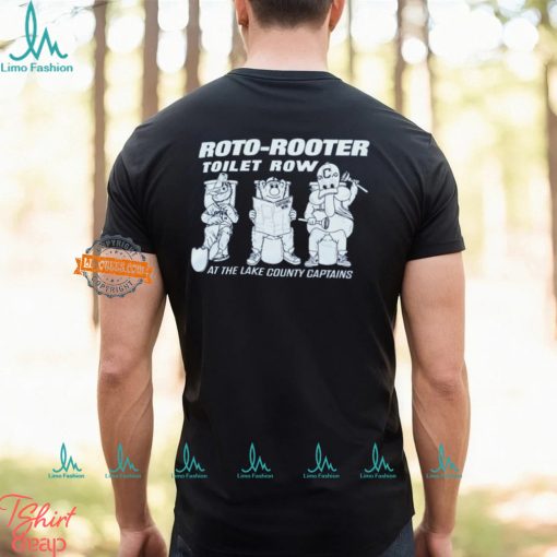 Roto Rooter Toilet Row Shirt
